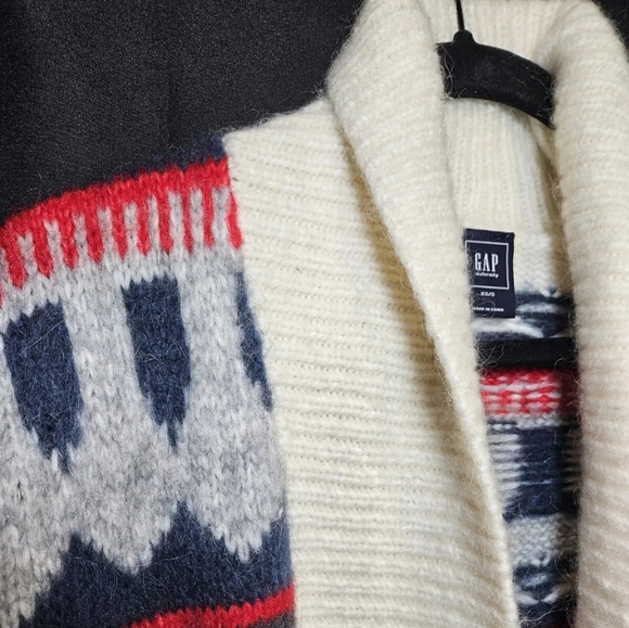 Gap Aztec Open Cardigan XS Small - Picture 3 of 15